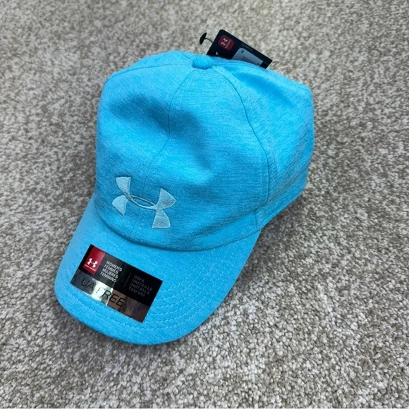 NWT Under Armour Women’s Blue Cap Hat One Size - Picture 1 of 9